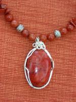 Wire Wrapping - Jasper - Natural Stone