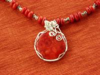 Wire Wrapping - Sponge Coral - Natural And Manmade Stones